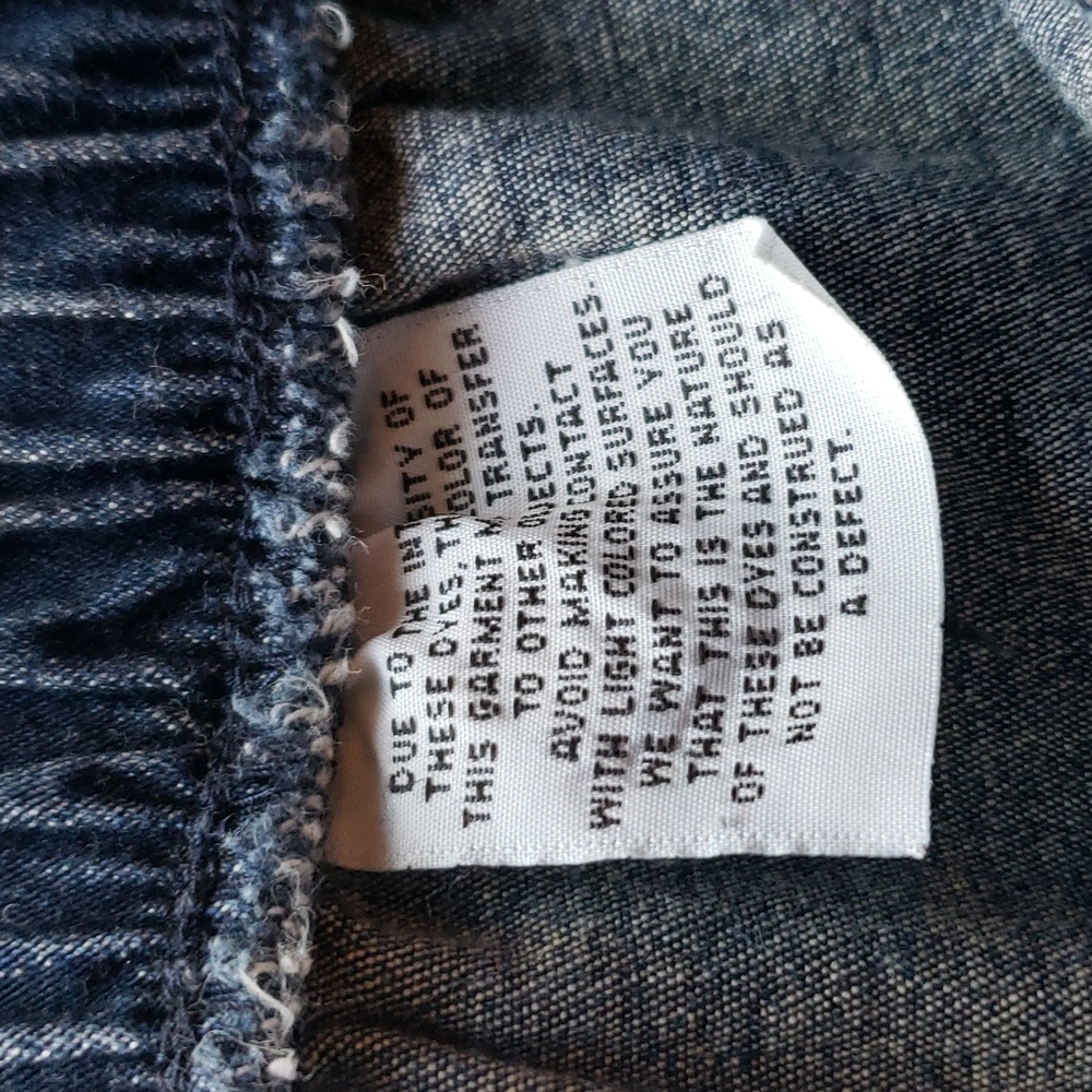 DENIM&CO "How Timeless"  2-Pocket Pull-On Straight Leg Jeans - Size Large - Picture 10 of 11